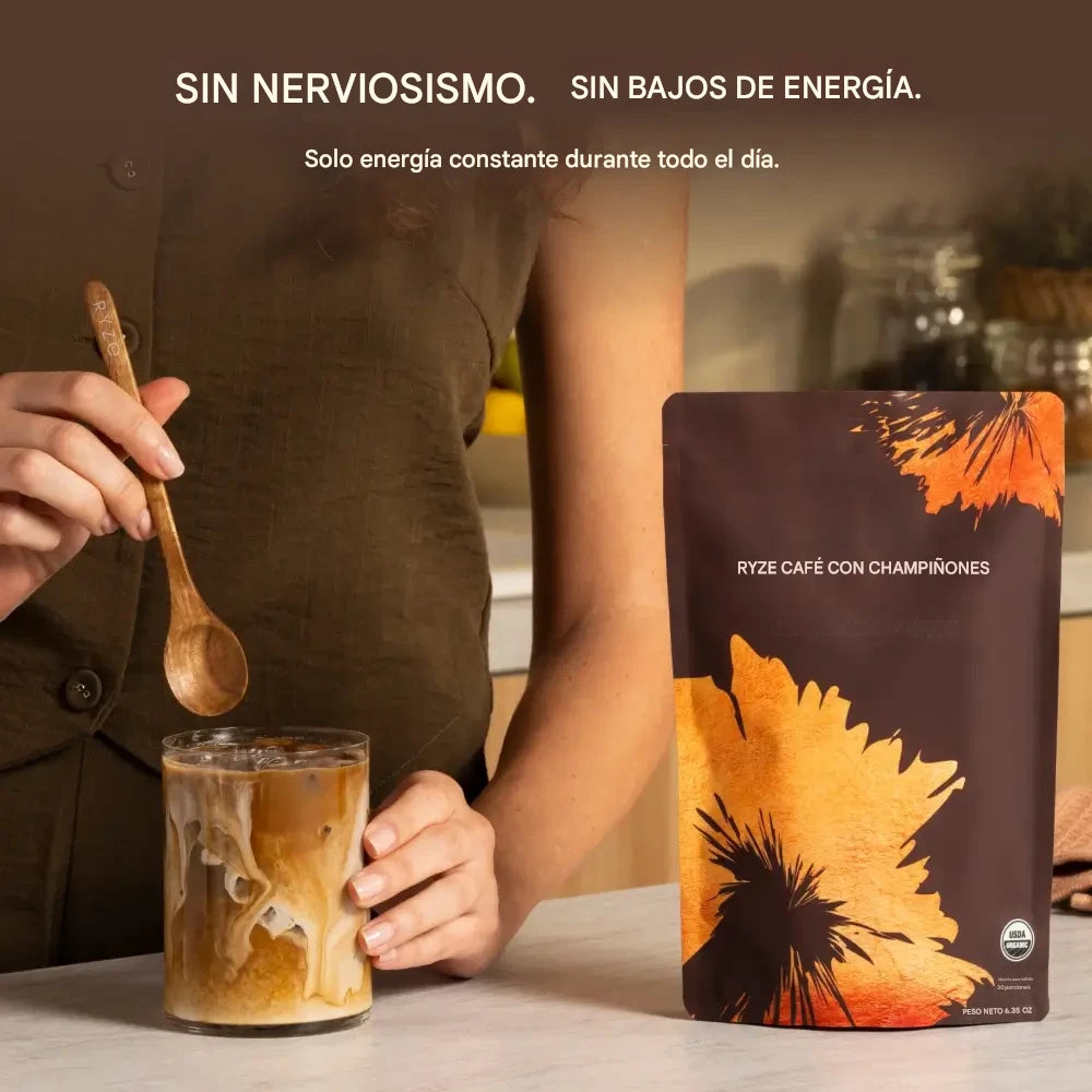 Cafe de 6 Hongos Funcionales 🍄 potencia tu cuerpo y mente