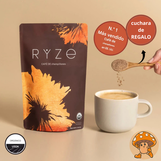 Cafe de  6 Hongos Funcionales 🍄 potencia tu cuerpo y mente